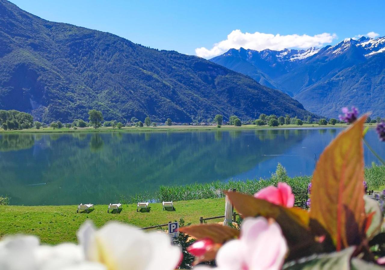 Dascio Dolce Ferienwohnung Panorama Balkon Am See Bagian luar foto