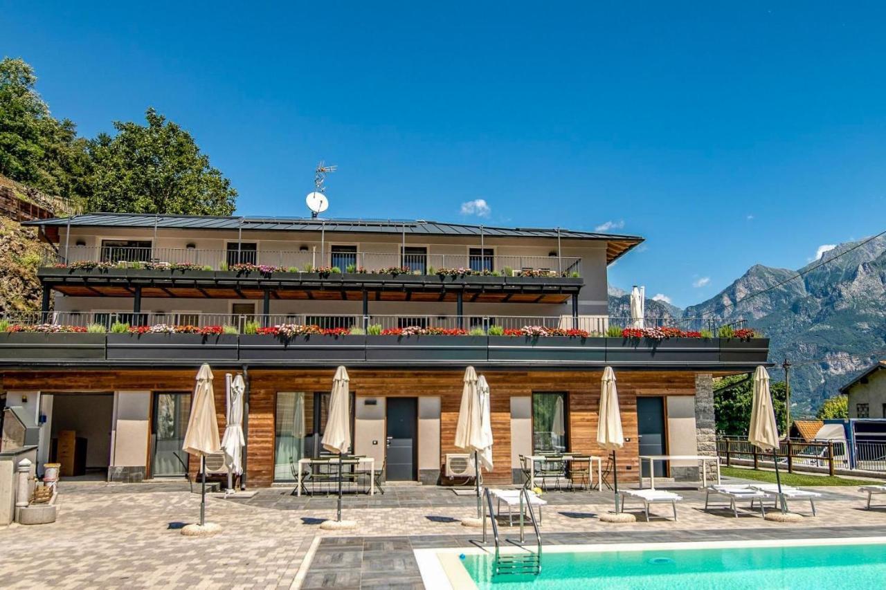 Dascio Dolce Ferienwohnung Panorama Balkon Am See Bagian luar foto
