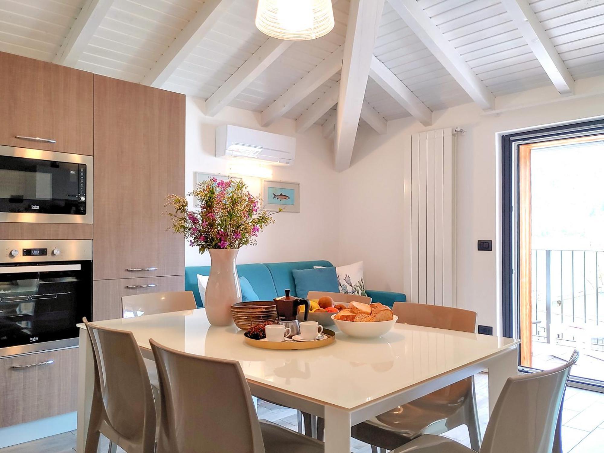 Dascio Dolce Ferienwohnung Panorama Balkon Am See Bagian luar foto