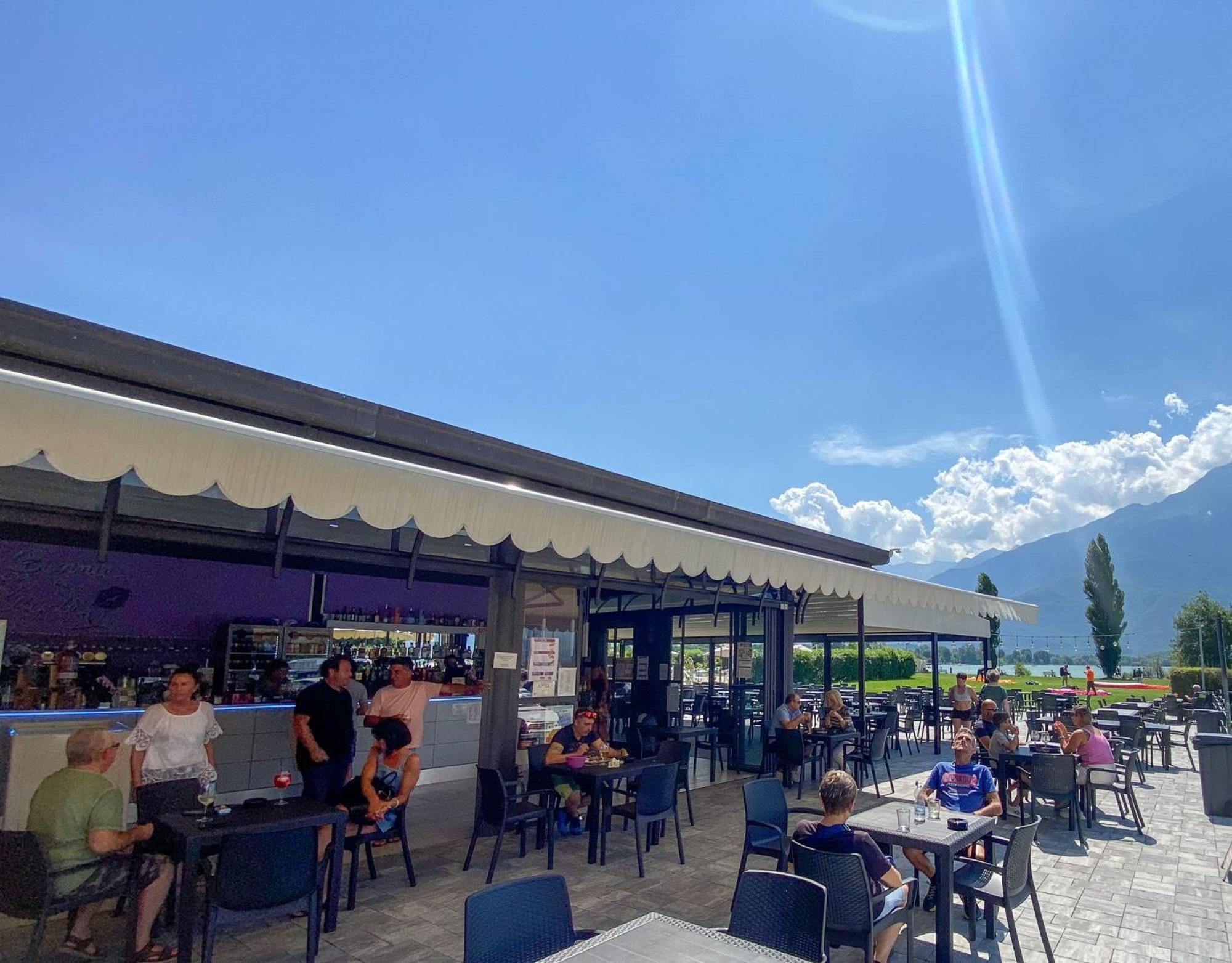Dascio Dolce Ferienwohnung Panorama Balkon Am See Bagian luar foto